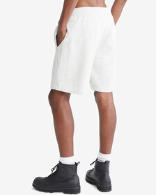 LOGO TERRY SHORTS, BC01 Light Grey Heather, hi-res
