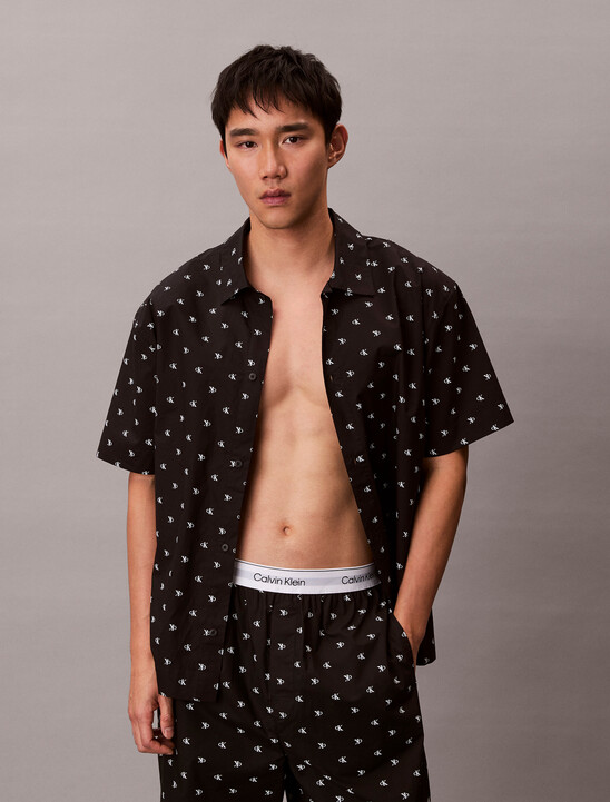 Cotton Poplin Sleep Shirt