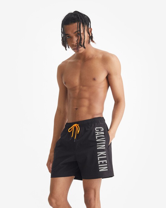 Dark Atoll Medium Drawstring Swim Shorts