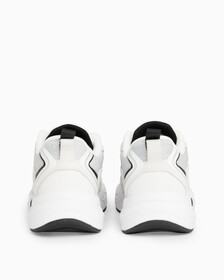 Leather Sneakers, Bright White/Black, hi-res