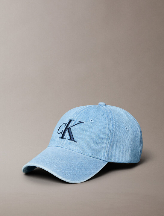 Large Monogram Denim Baseball Cap