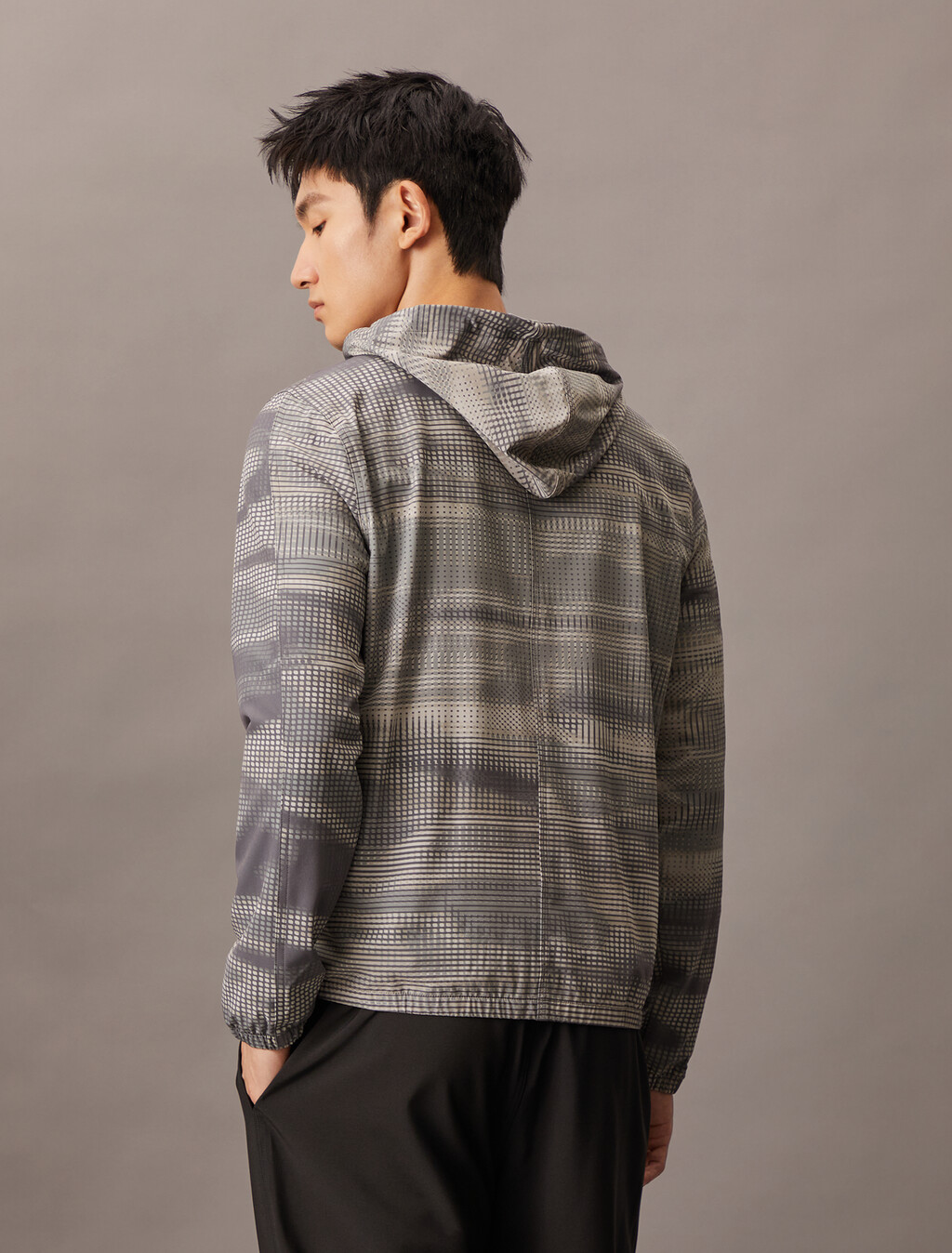 All Over Print Windbreaker, GLITCH RABBIT, hi-res