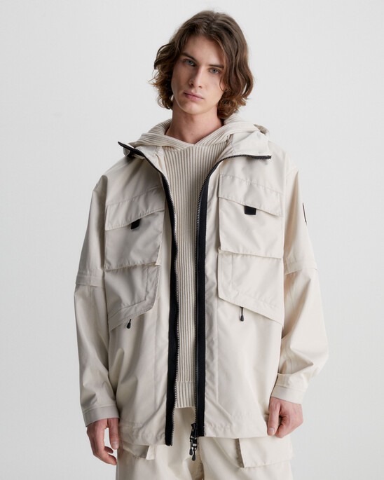 2-IN-1 RELAXED PARKA COAT