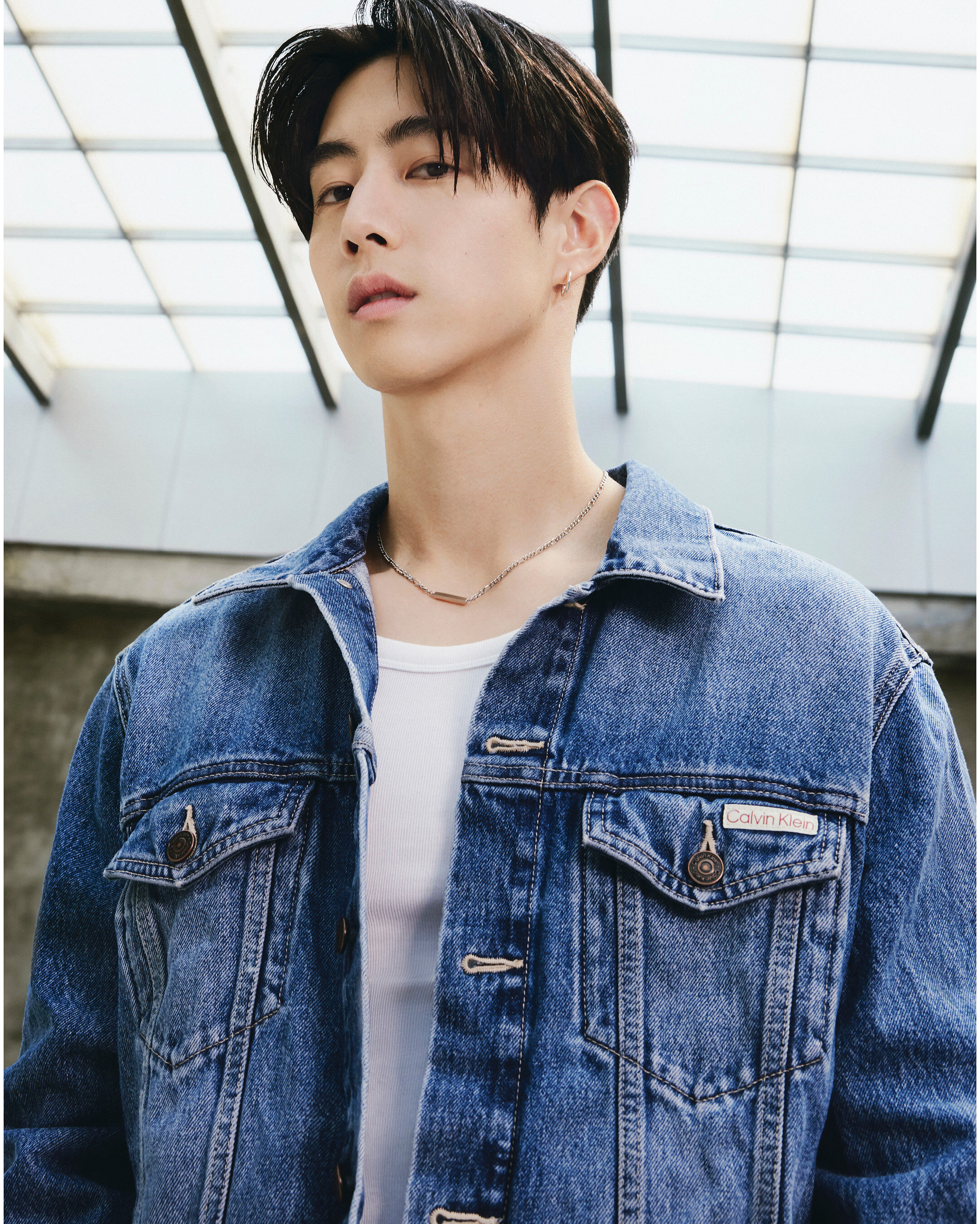 Classic Trucker Jacket blue Calvin Klein Singapore