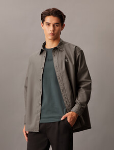 Relaxed Oxford Shirt, Falcon, hi-res