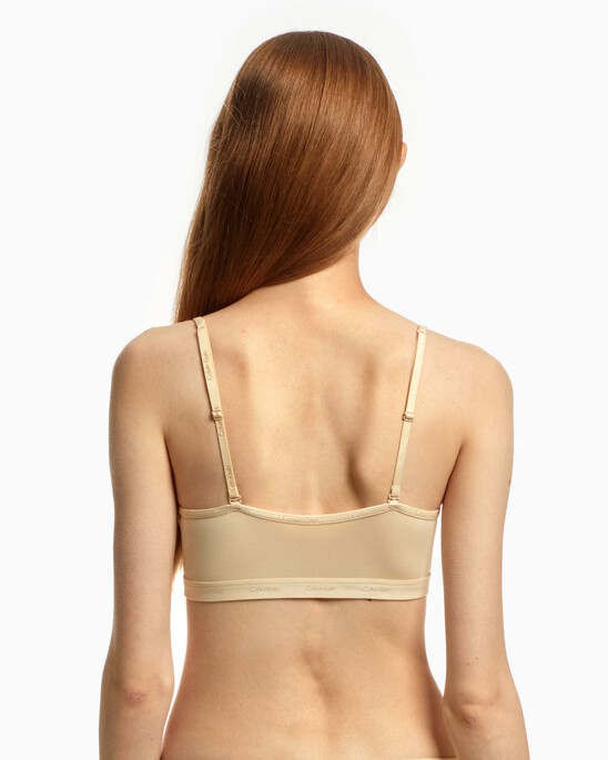 FORM TO BODY NATURAL UNLINED BRALETTE
