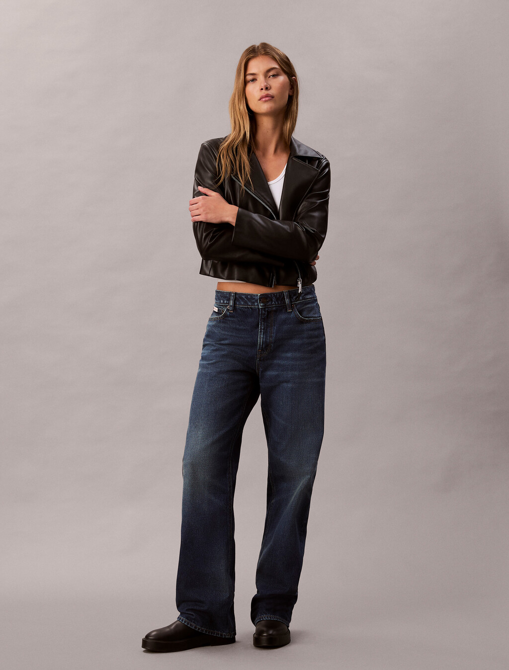 90's Straight Jeans, DARK CRESCENT, hi-res