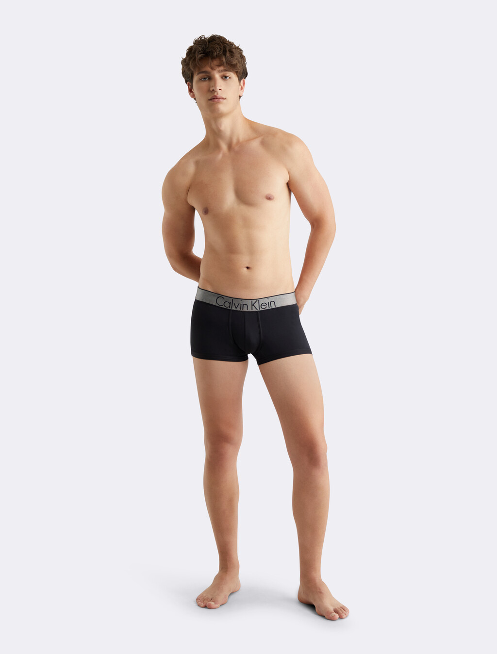 Low Rise Trunks, Black, hi-res