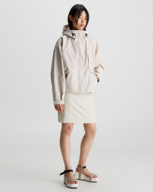 OVERSIZED WATERPROOF JACKET, Classic Beige, hi-res