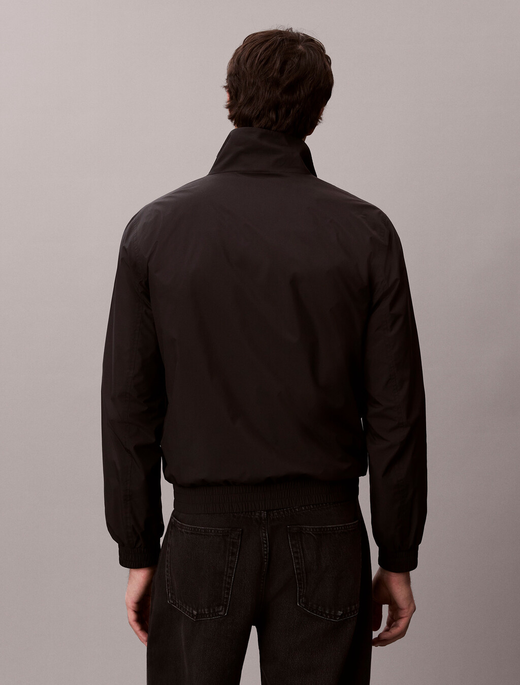 Technical Zip-Up Jacket, Black, hi-res