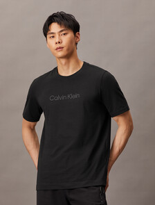 Essential Logo Short Sleeve Tee, Black, hi-res