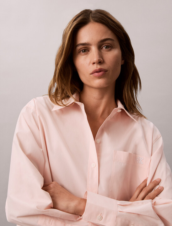Relaxed Cotton Poplin Shirt