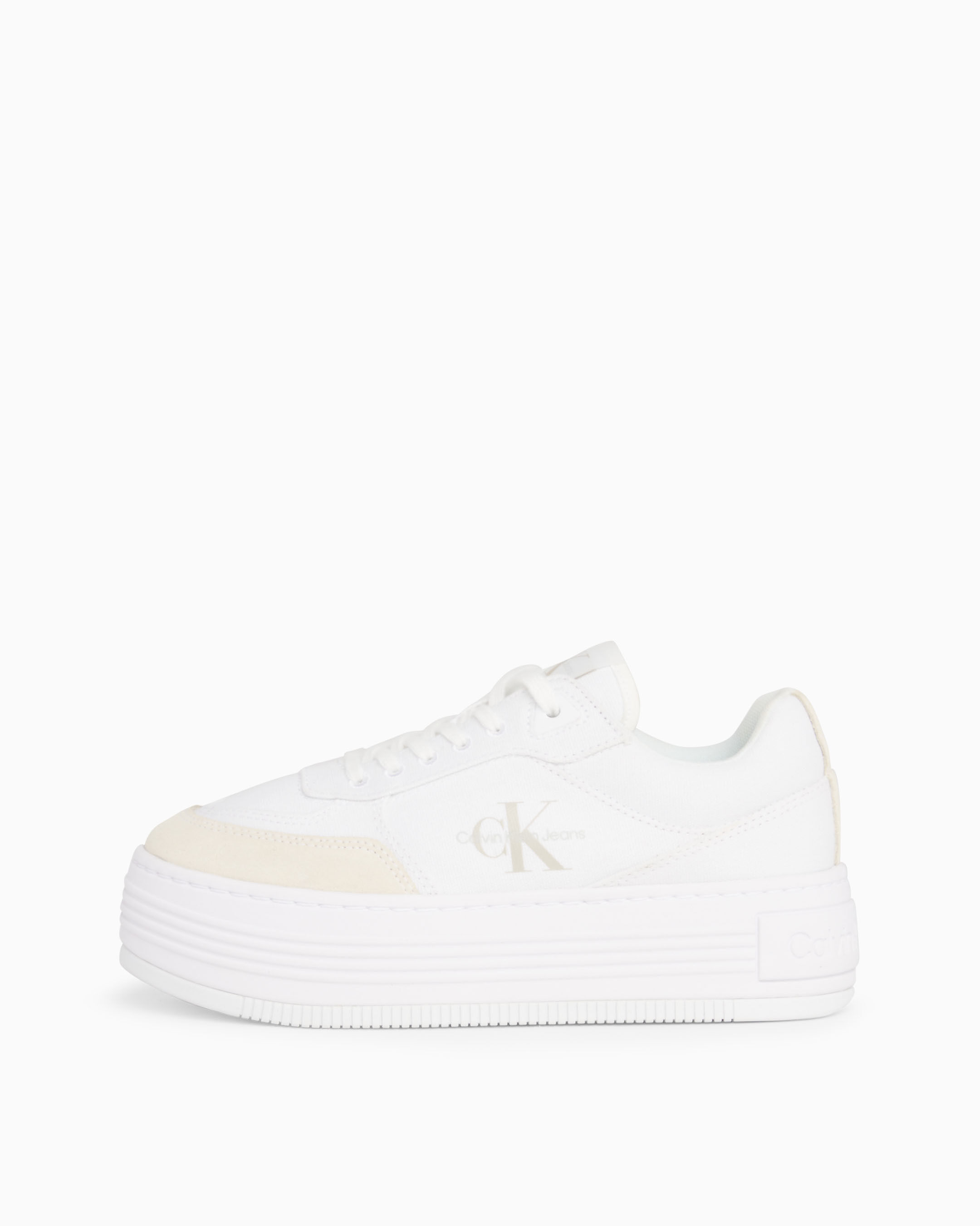 Calvin klein shop canvas trainers