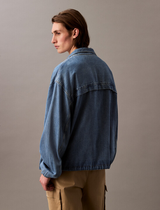 Denim Windbreaker
