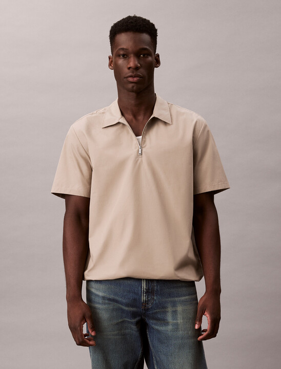 SS BNG 1/4 ZP ESY SHVintage Khaki