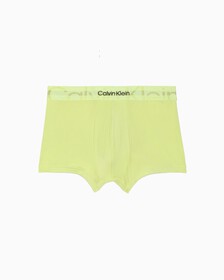 EMBOSSED ICON MICROFIBER LOW RISE TRUNKS, Energy, hi-res