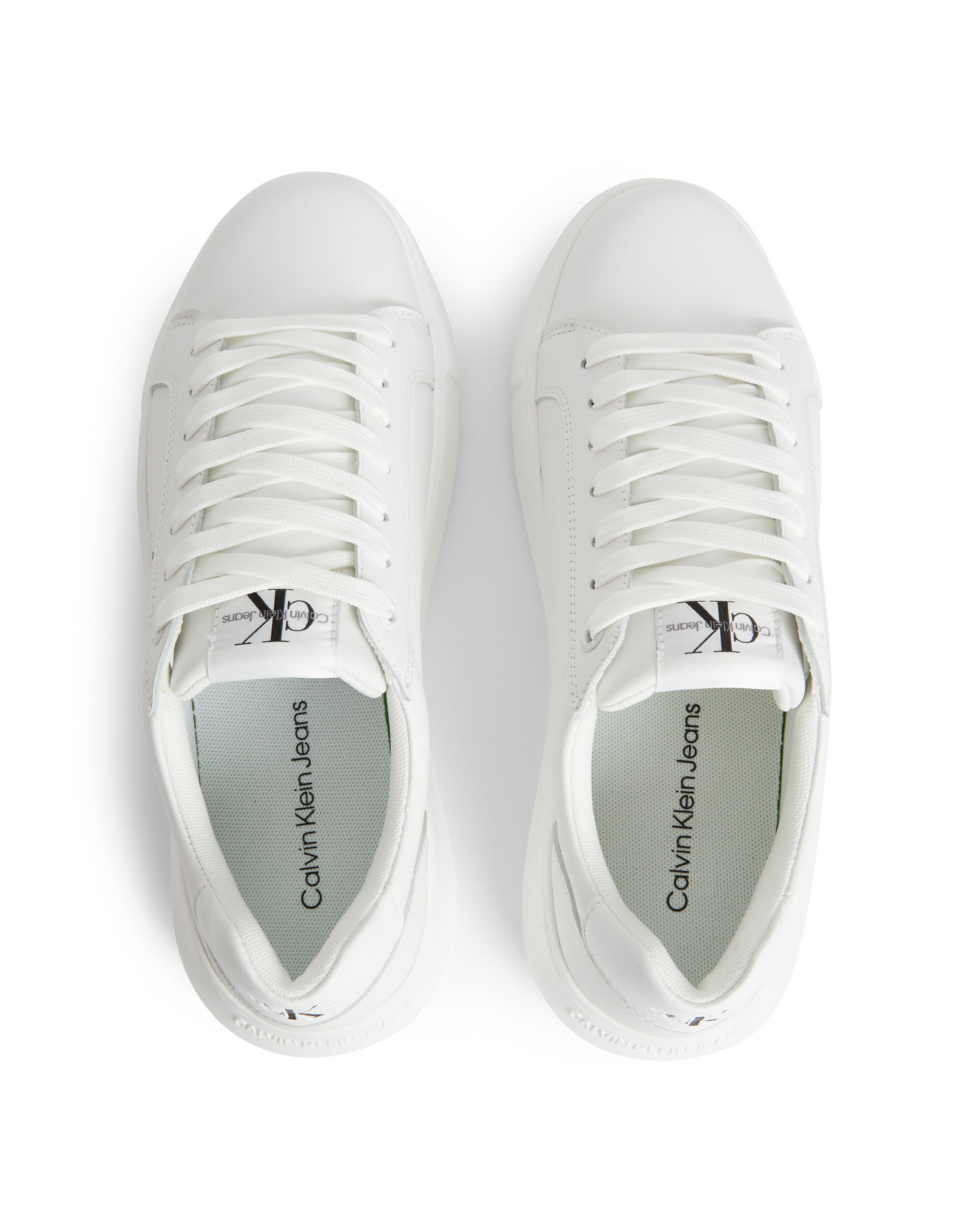 White calvin klein discount sneakers