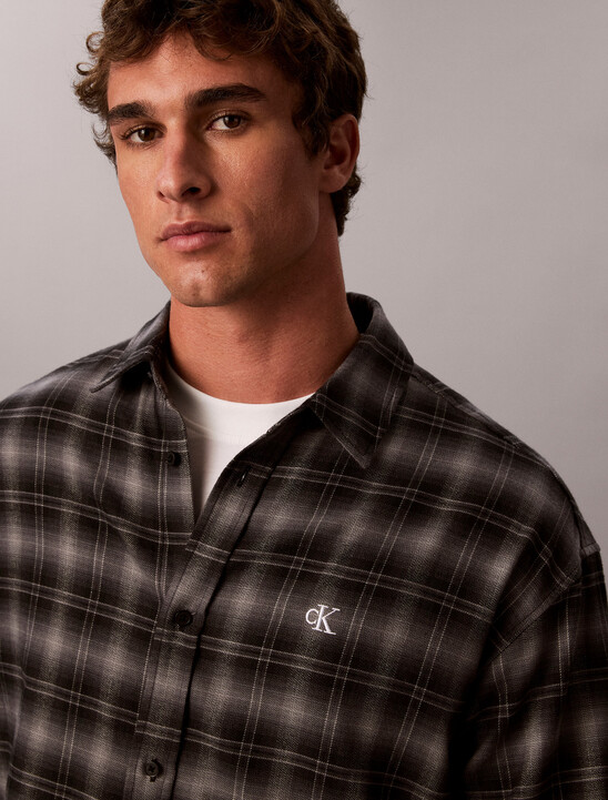 Oversized Plaid Shirt