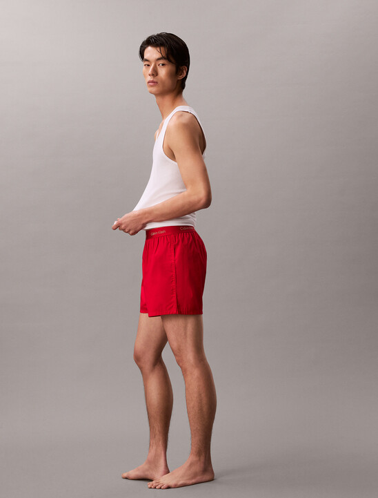 Lunar New Year Woven Cotton Slim Boxer