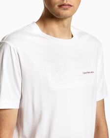 URBAN MONOGRAM SLIM TEE, Bright White, hi-res