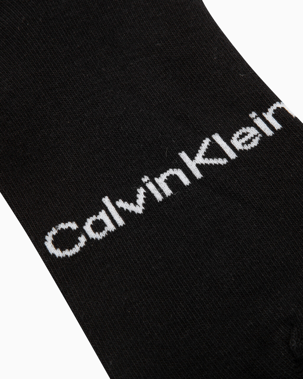 MEN'S LOGO LOW CUT SOCKS, BLACK WHITE, hi-res