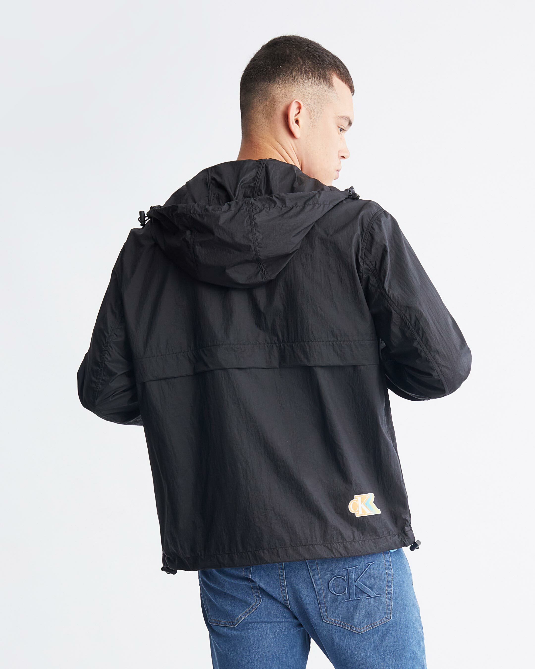 Summer Textures Ultra Light Jacket Ck Black Calvin Klein Singapore