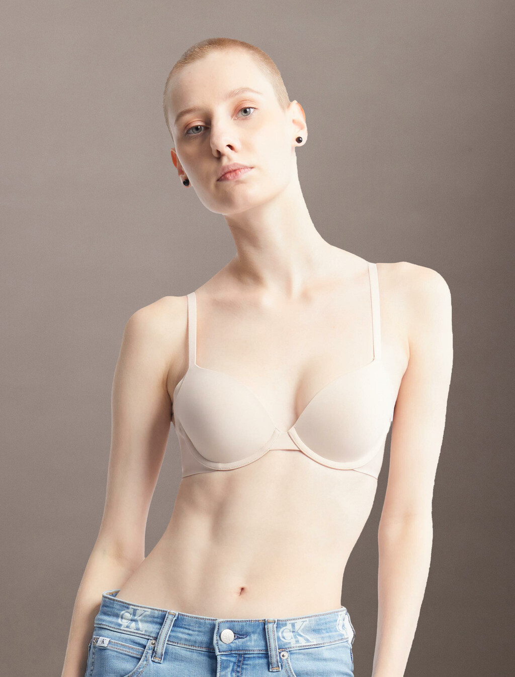 Invisibles Line Extension Lightly Lined Perfect Coverage Bra, Beechwood, hi-res