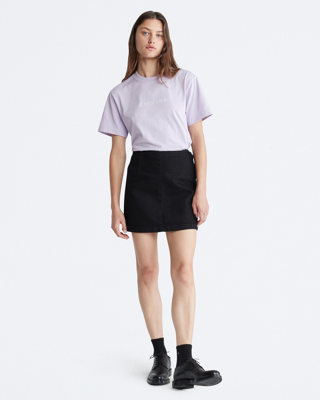 Hero Modern Boxy Tee, Pastel Lilac, hi-res