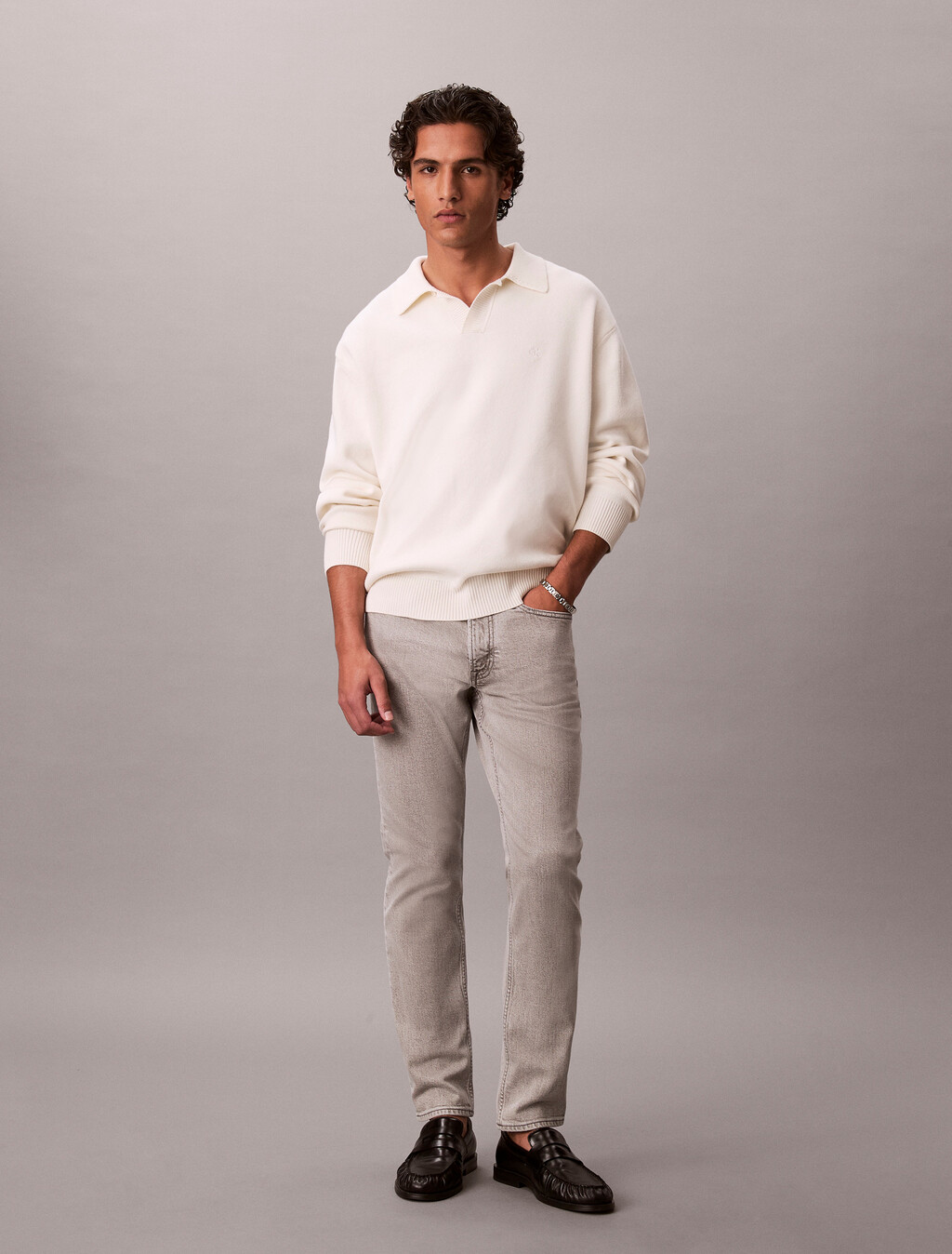 Slim Fit Jeans, CORAL GREY, hi-res