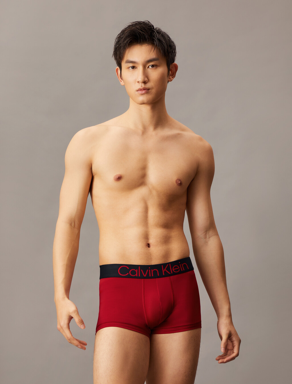 Bold Logo Low Rise Trunks 3 Pack, TURBULENCE/SCOOTER/BLACK, hi-res