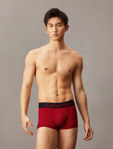 Bold Logo Low Rise Trunks 3 Pack, TURBULENCE/SCOOTER/BLACK, hi-res