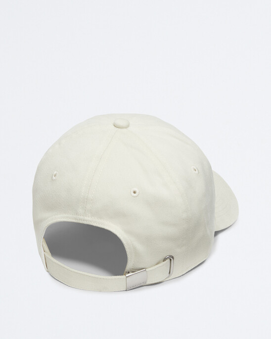 Brushed Cotton Twill Logo Baseball Cap