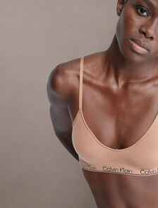 Modern Seamless Triangle Bralette, SANDALWOOD, hi-res