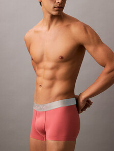 Brushed Microfiber Stretch Low Rise Trunk, Antique Pink, hi-res