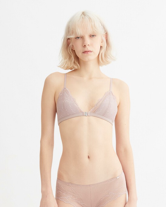 LACE LIGHTLY LINED TRIANGLE BRA