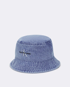 Denim Bucket Hat, BLUE, hi-res