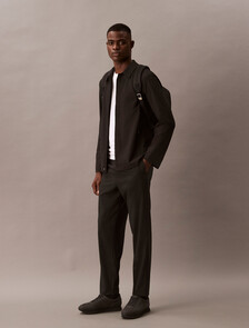 Essential Woven Jacket, Black, hi-res