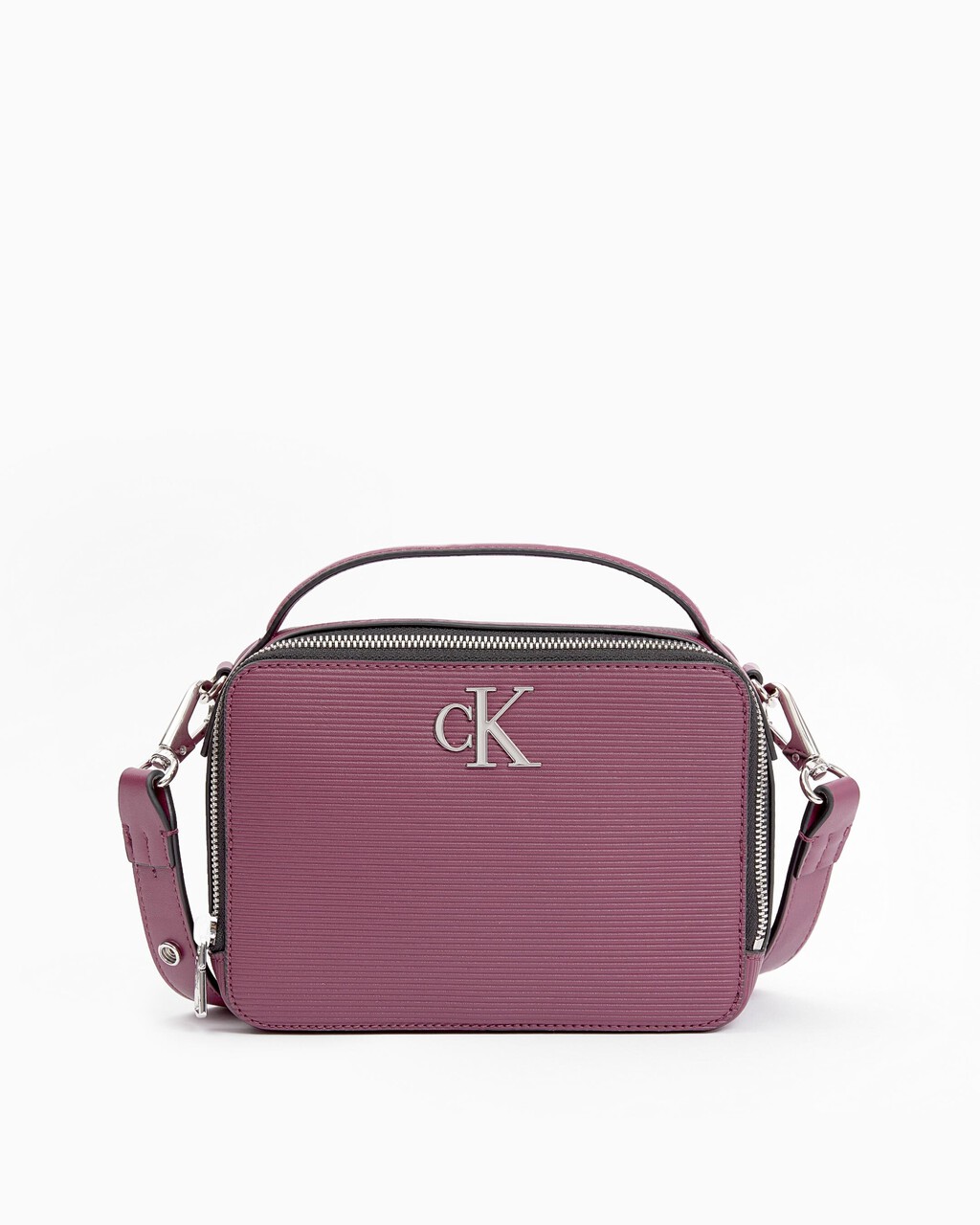 Minimal Monogram Camera Bag, AMARANTH, hi-res