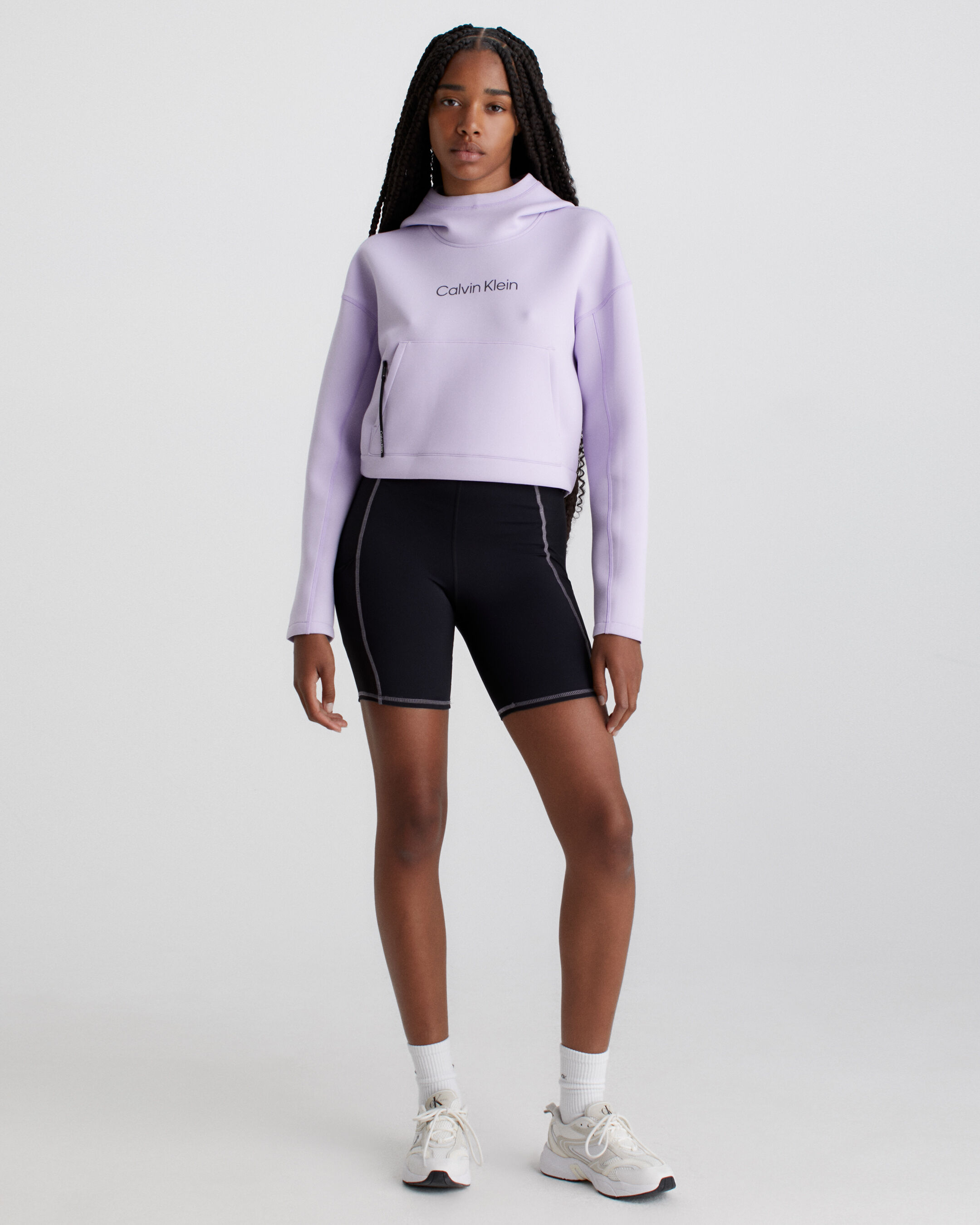Calvin klein hoodie women's sale top