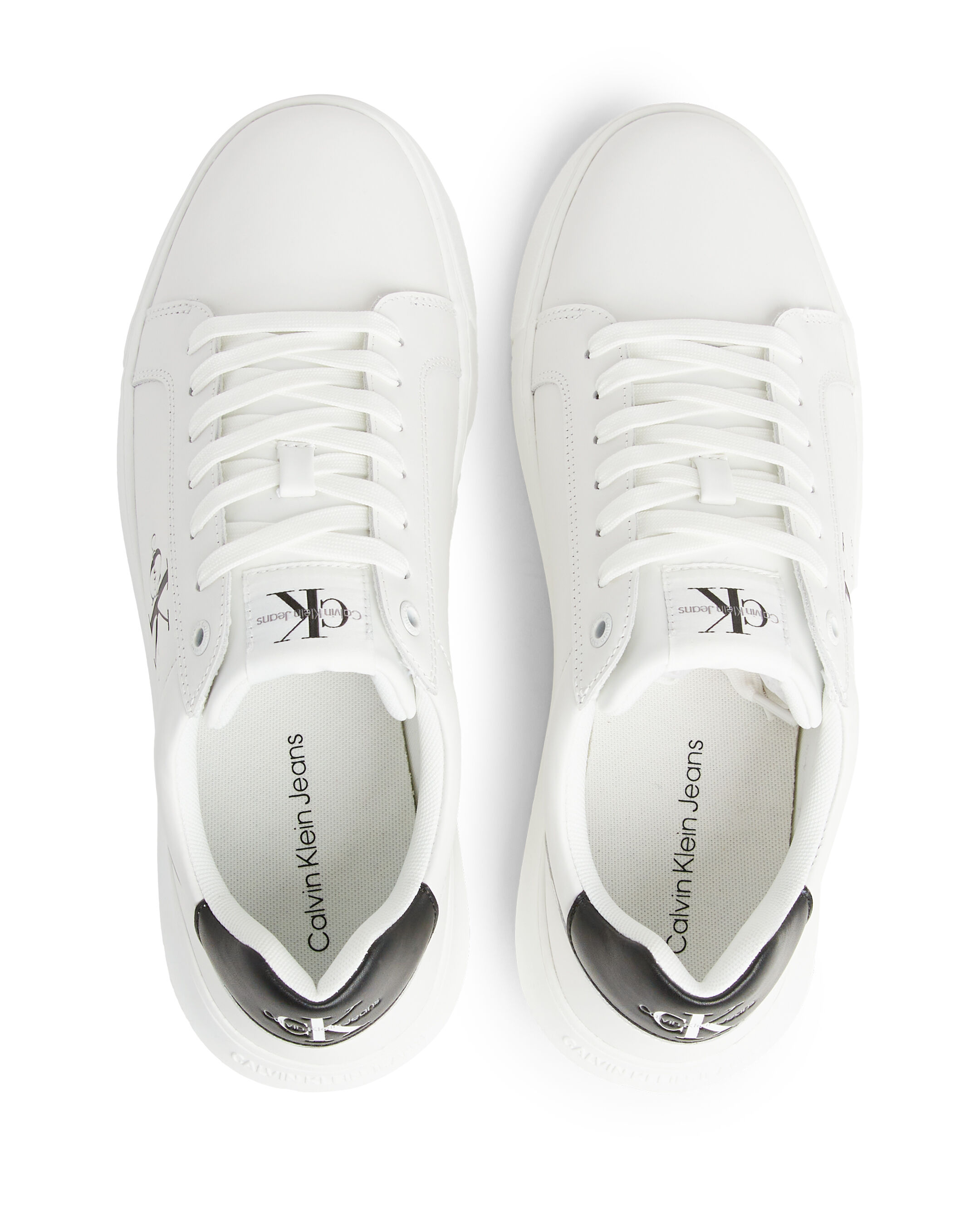 Ck white trainers outlet