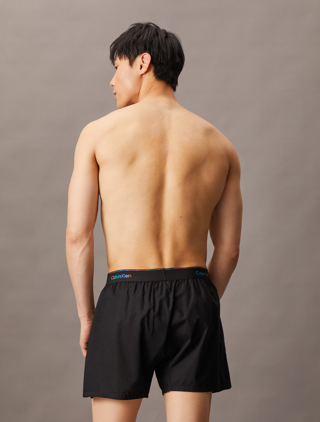 100% Cotton Pride Boxer, Black, hi-res