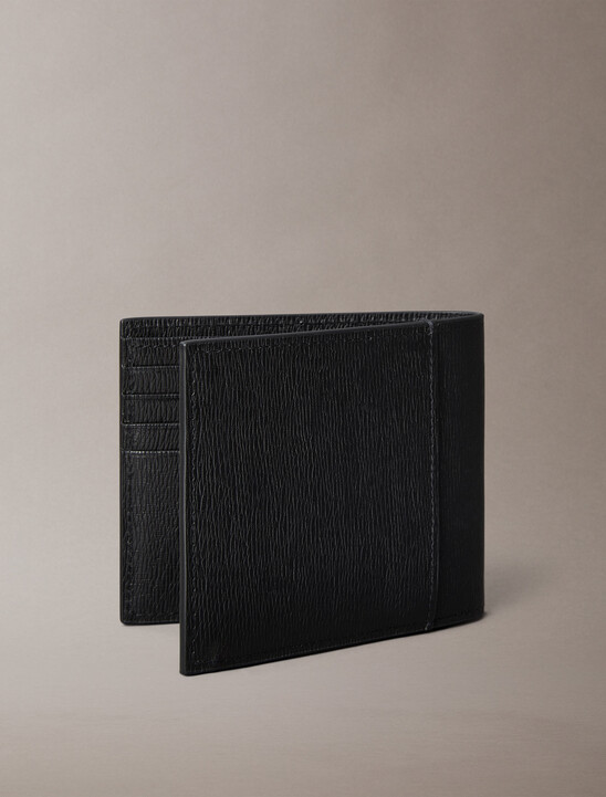 Saffiano Billfold & Coin Wallet