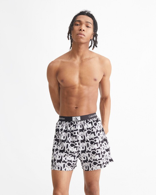 CALVIN KLEIN 1996 WOVEN  COTTON BOXERS