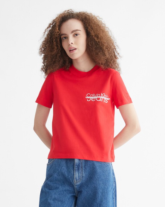 WINTER WHITES GRAPHIC LOGO TEE