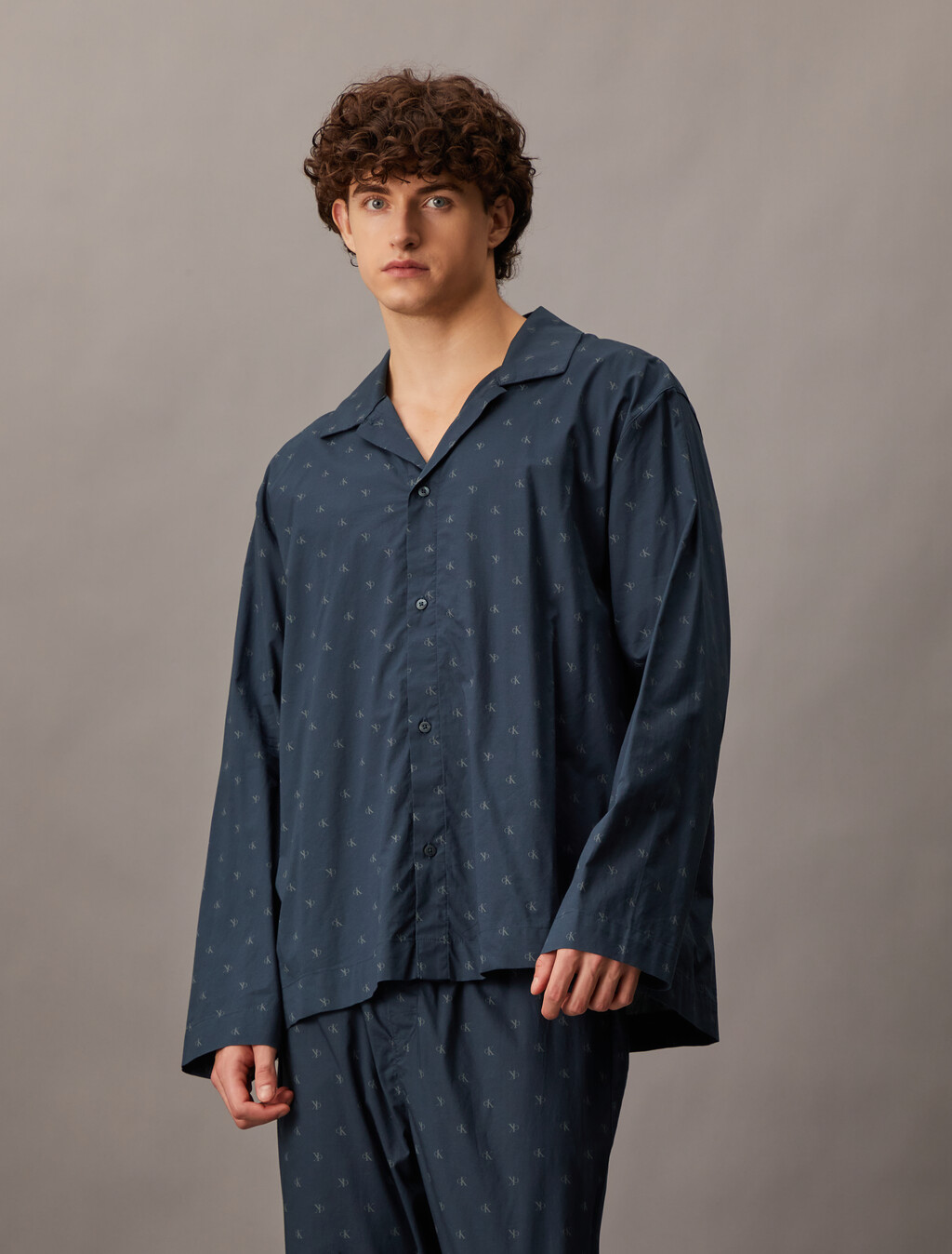 Classic Comfort Button Down Shirt, 17496 DIAMOND LOGO+INK, hi-res