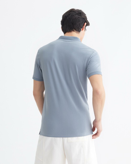 SLIM LOGO PLACKET POLO