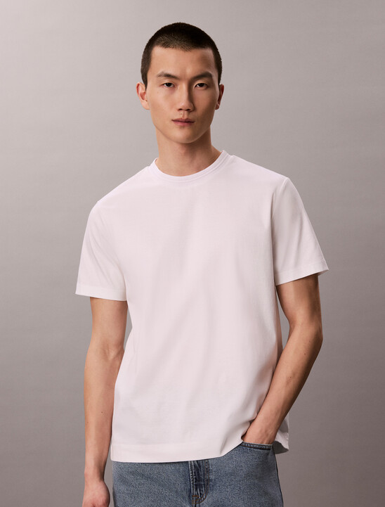 Mercerized Double Knit Cotton Tee