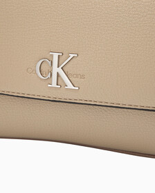 Minimal Monogram Crossbody Bag, DUNE, hi-res