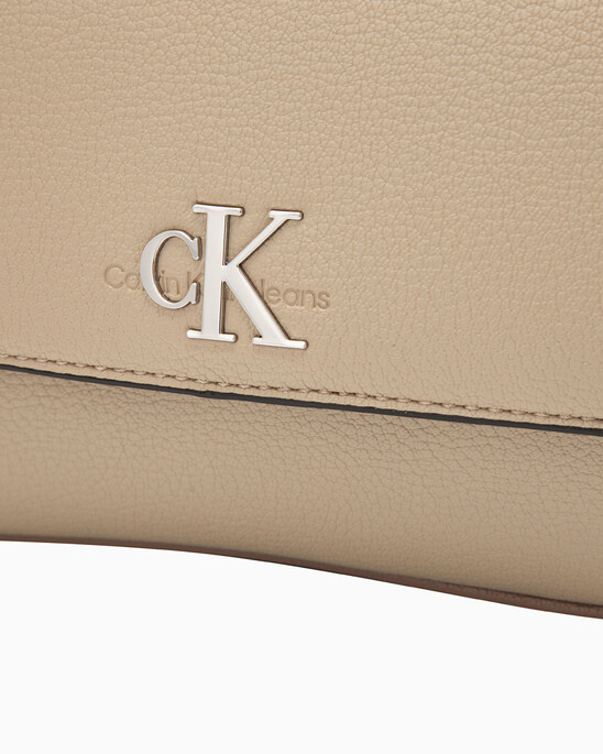 Minimal Monogram Crossbody Bag