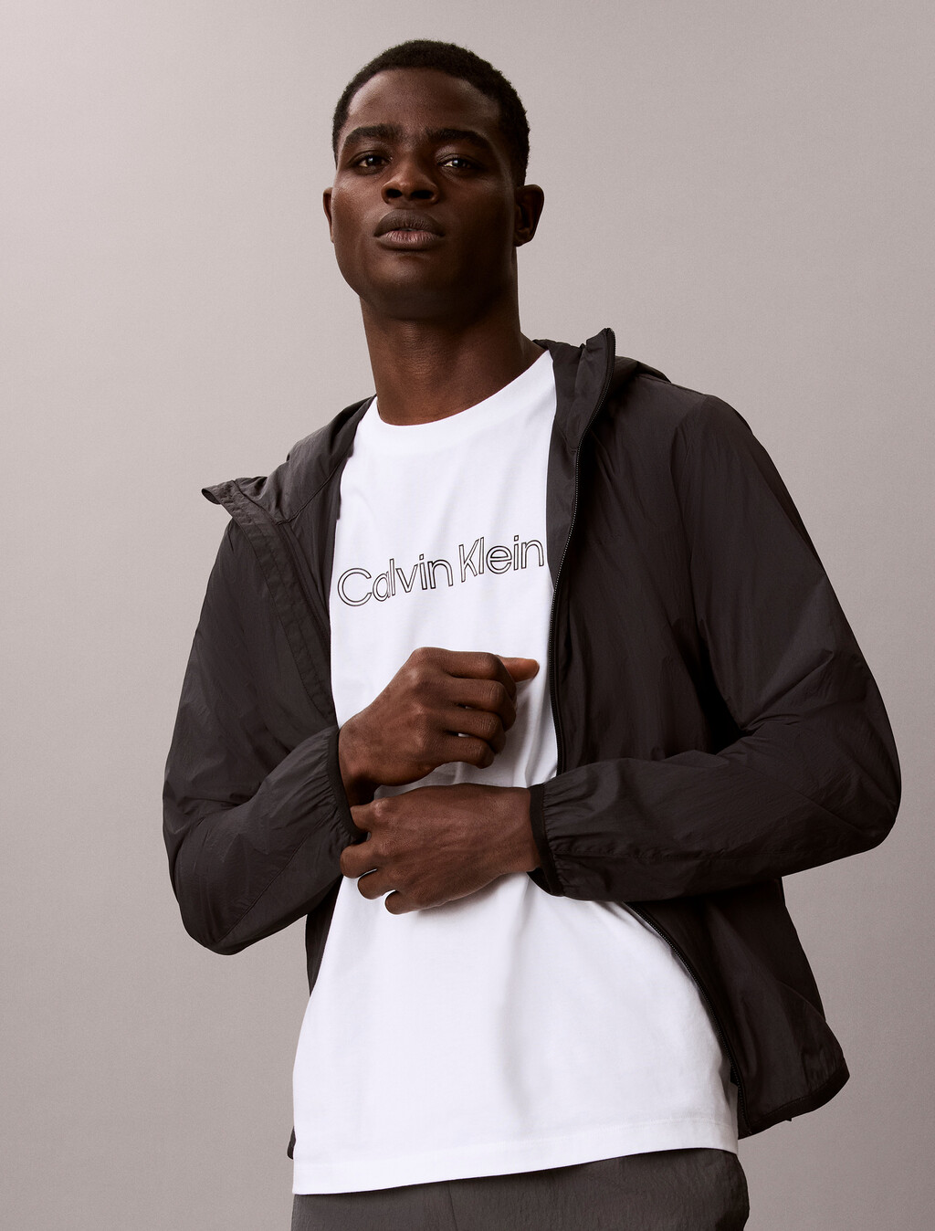 Relaxed Logo T-shirt, Bright White, hi-res